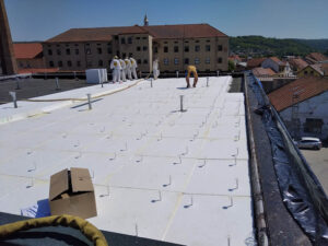 Izolace ploché střechy - Ivančice (02)