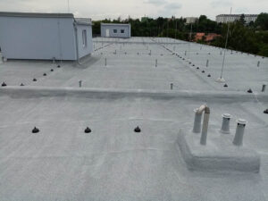 Izolace ploché střechy - Ivančice (01)