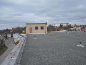 Izolace ploché střechy - Ivančice (08)