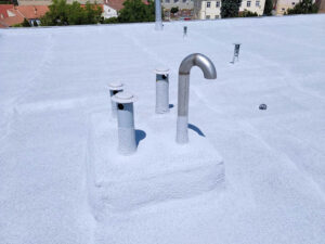 Izolace ploché střechy - Ivančice (07)
